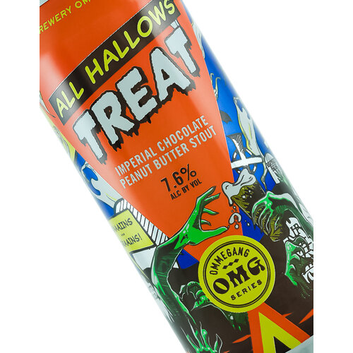 Brewery Ommegang OMG Series "All Hallows Treat" Imperial Chocolate Peanut Butter Stout 16oz can - Kansas City, MO Brewery Ommegang OMG Series "All Hallows Treat" Imperial Chocolate Peanut Butter Stout 16oz can - Kansas City, MO