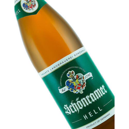 Private Landbrauerei Schonram "Schonramer Hell" Helles 500ml bottle - Germany