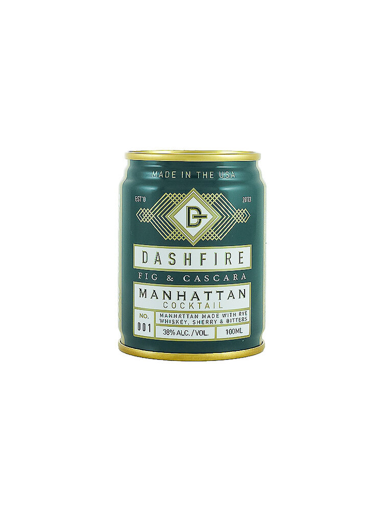 Dashfire "Fig & Cascara" Manhattan Cocktail 100ml Can