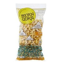 Bjorn Qorn "Classic" Sun-Popped Corn 3oz Bag, New York