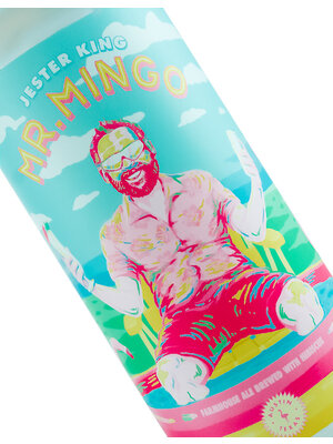 Jester King Brewery "Mr. Mingo" Farmhouse Ale Brewed With Hibiscus 16oz can - Austin, TX