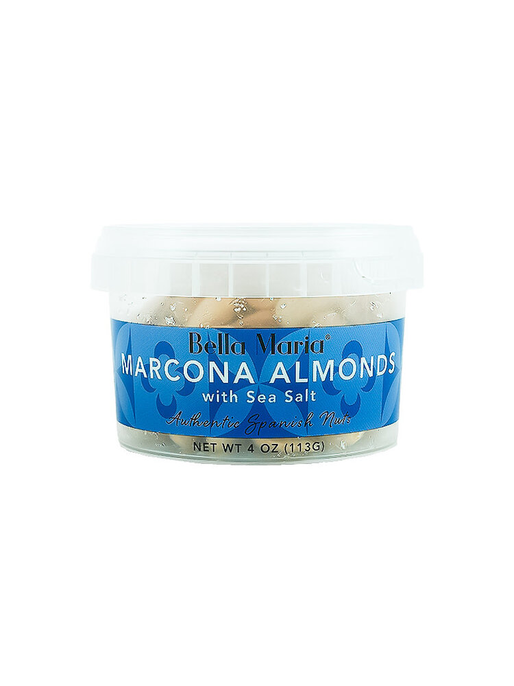 Bella Maria Marcona Almonds With Sea Salt 4oz, Spain