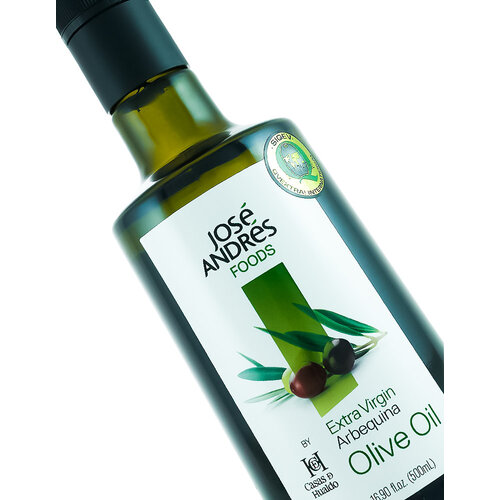 Jose Andres Foods Extra Virgin Arbequina Olive Oil 16.9oz Bottle, Spain