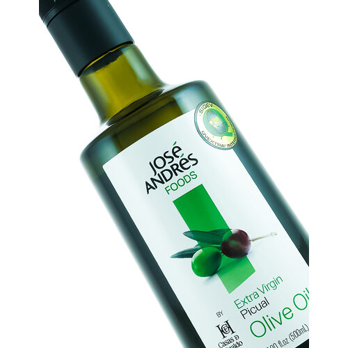 Jose Andres Foods Extra Virgin Picual Olive Oil 16.9oz Bottle, Spain