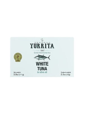 Yurrita "Bonito Del Norte" White Tuna In Olive Oil 3.9oz, Spain