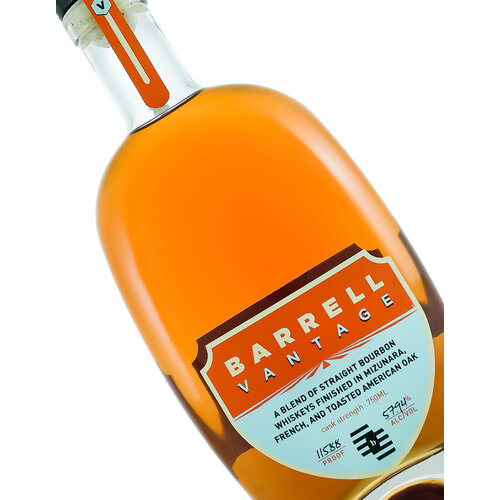 Barrell Vantage A Blend Of Straight Bourbon Whiskeys Finished In Mizunara, French, and Toasted American Oak Cask Strength, Louisville, Kentucky