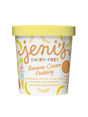 Jeni's "Banana Cream Pudding" Dairy Free Frozen Dessert Pint, Ohio