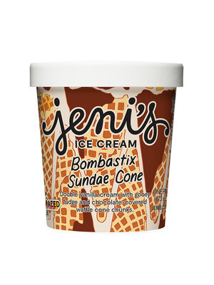 Jeni's Bombastix Sundae Cone Ice Cream Pint, Ohio