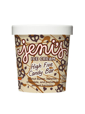 Jeni's High Five Candy Bar Ice Cream Pint, Ohio