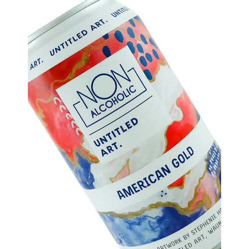 Untitled Art "American Gold" Non Alcoholic 12oz can - Waunakee, WI Untitled Art "American Gold" Non Alcoholic 12oz can - Waunakee, WI