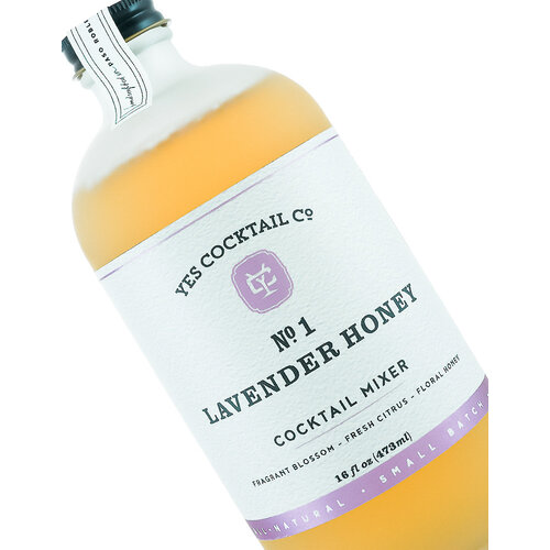 Yes Cocktail Co. No. 1 "Lavender Honey" Cocktail Mixer 16oz Bottle, Paso Robles, CA Yes Cocktail Co. No. 1 "Lavender Honey" Cocktail Mixer 16oz Bottle, Paso Robles, CA