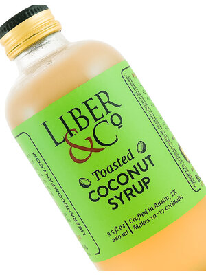 Liber & Co. Toasted Coconut Syrup, 9.5 fl oz