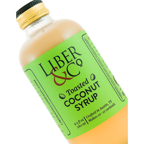 Liber & Co. Toasted Coconut Syrup, 9.5 fl oz