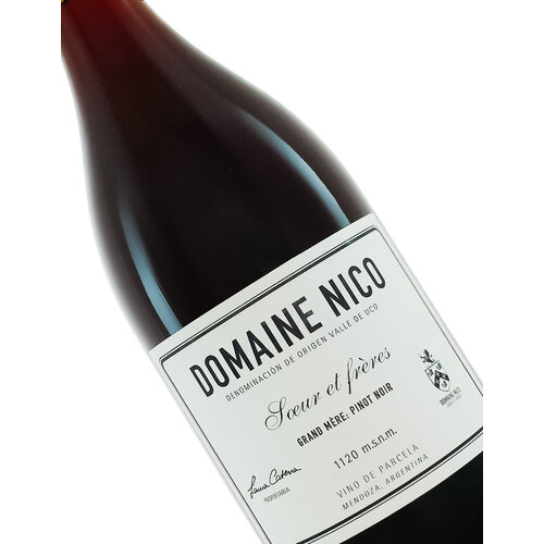 Domaine Nico 2020 Pinot Noir "Grand Mere" Mendoza, Argentina
