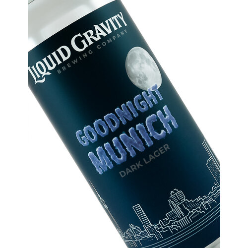Liquid Gravity Brewing "Goodnight Munich" Dark Lager 16oz can - San Luis Obispo, CA