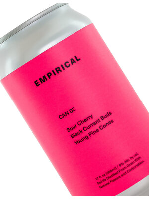 Empirical "Can 02" Sour Cherry, Black Currant Buds, Young Pine Cones Spirits Distilled From Grain 12oz can, Windsor, California