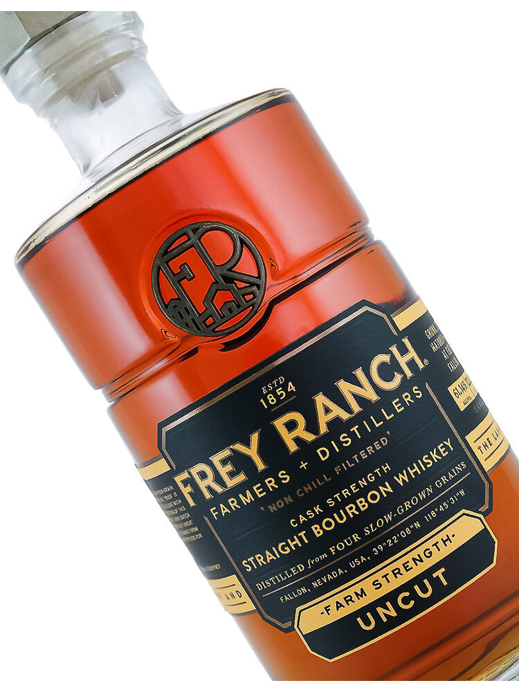 Frey Ranch Farmers + Distillers Cask Strength Straight Bourbon Whiskey Farm Strength Uncut, Fallon, Nevada