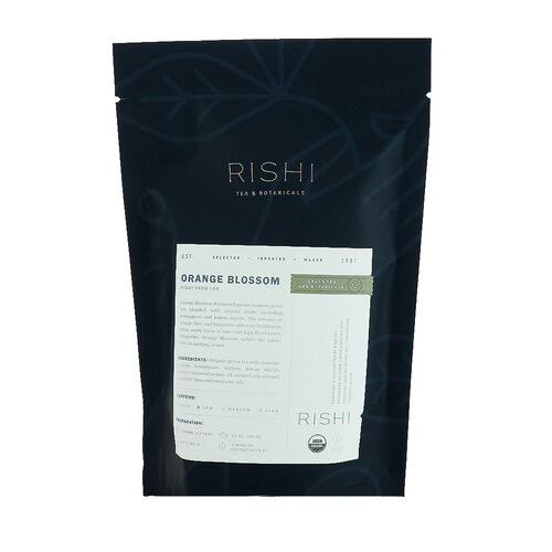 Rishi Tea & Botanicals "Orange Blossom" Loose Tea 4oz, Milwaukee, Wisconsin Rishi Tea & Botanicals "Orange Blossom" Loose Tea 4oz, Milwaukee, Wisconsin