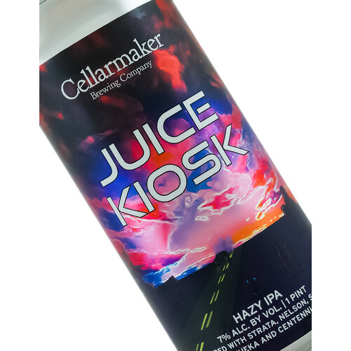 Cellarmaker Brewing "Juice Kiosk" Hazy IPA 16oz Can - Oakland, CA Cellarmaker Brewing "Juice Kiosk" Hazy IPA 16oz Can - Oakland, CA