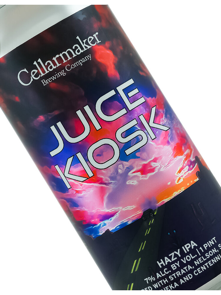 Cellarmaker Brewing "Juice Kiosk" Hazy IPA 16oz Can - Oakland, CA