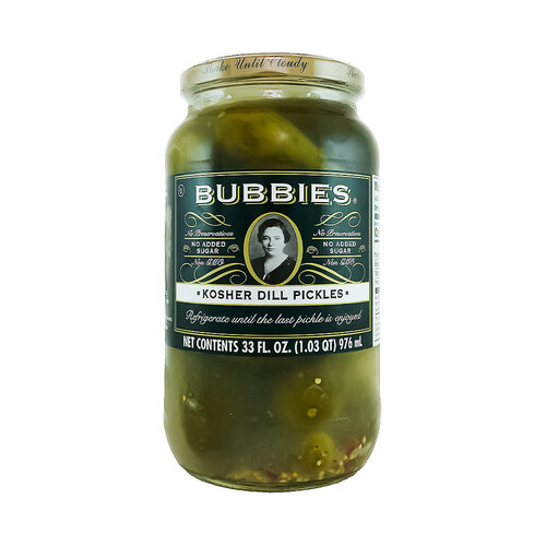 Bubbies Kosher Dill Pickles 33oz