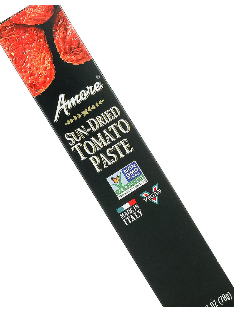 Amore Sun-Dried Tomato Paste 2.8oz Tube, Italy