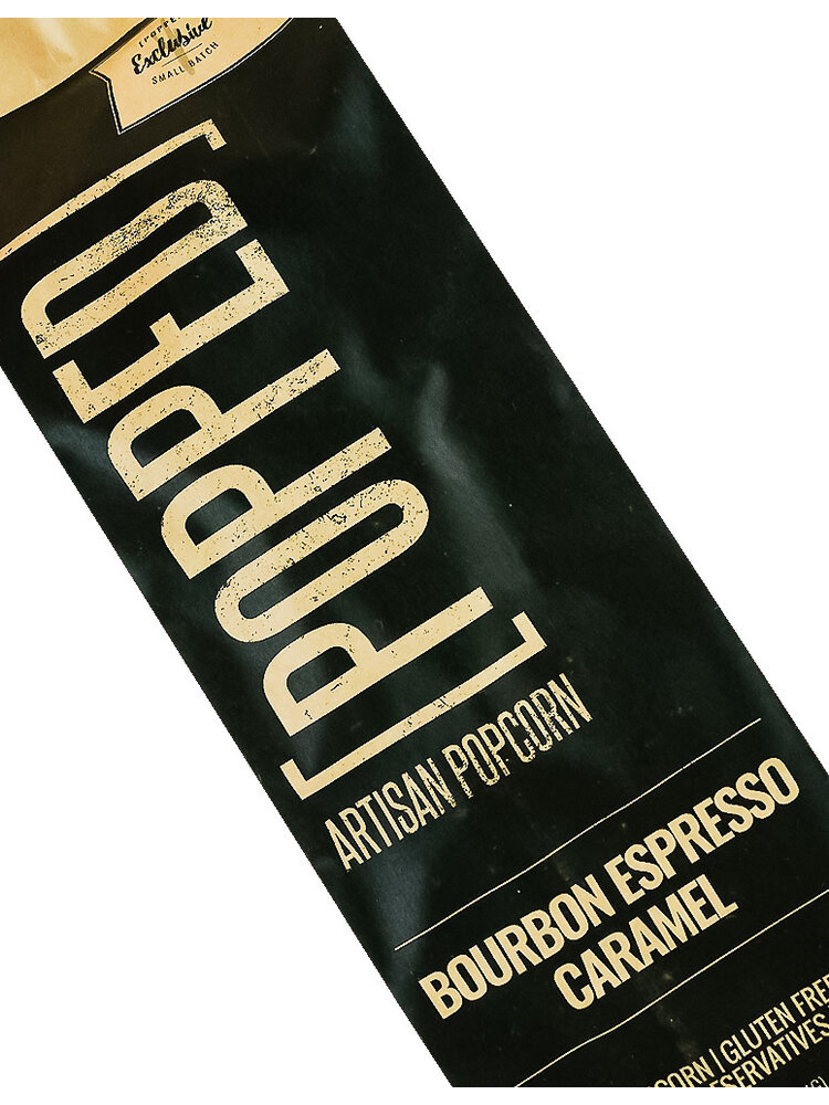 Popped Artisan Popcorn Bourbon Espresso Caramel 6.5oz, Tucson, Arizona