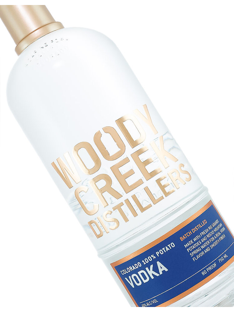 Woody Creek Distillers Potato Vodka, Basalt, Colorado