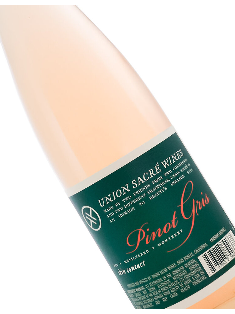 Union Sacre Wines 2023 Pinot Gris, Oasis Vineyard, Monterey