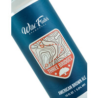 Wild Fields Brewhouse "Three Bridges" American Brown Ale 16oz Can - Atascadero, CA