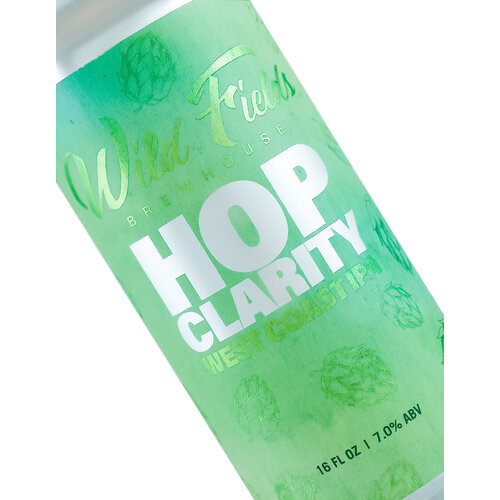Wild Fields Brewhouse "Hop Clarity" West Coast IPA 16oz Can - Atascadero, CA Wild Fields Brewhouse "Hop Clarity" West Coast IPA 16oz Can - Atascadero, CA