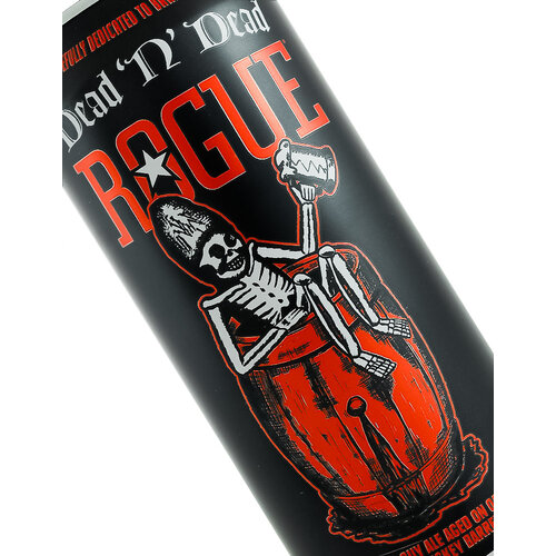 Rogue Ales "Dead 'N' Dead" Dead Guy Ale Aged On Oak Whiskey Barrel Chips 16oz can - Newport, OR