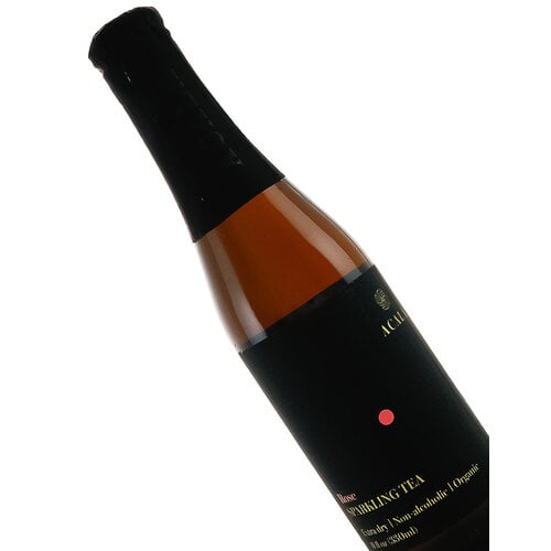 Acala "Rose" Organic Non-Alcoholic Sparkling Tea, Half Bottle, Lithuania Acala "Rose" Organic Non-Alcoholic Sparkling Tea, Half Bottle, Lithuania