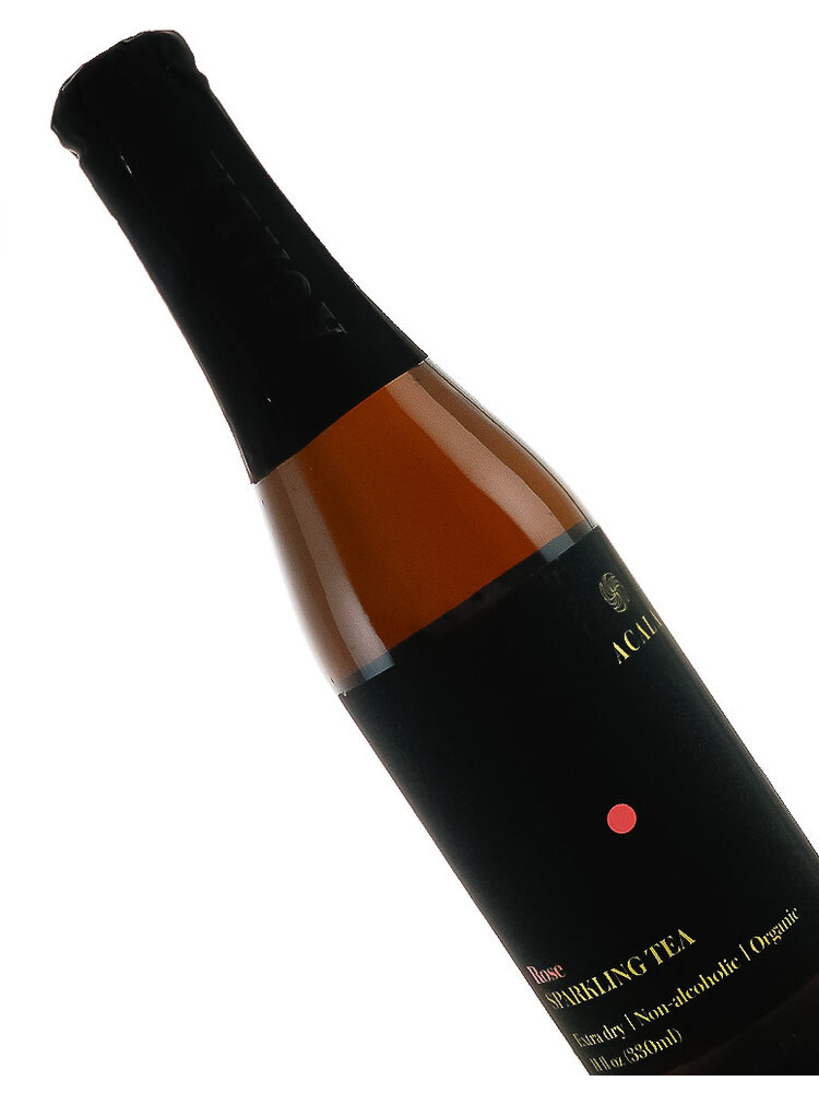 Acala "Rose" Organic Non-Alcoholic Sparkling Tea, Half Bottle, Lithuania
