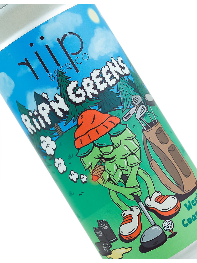 Riip Beer "Riip'N Greens" West Coast IPA 16oz Can - Huntington Beach, CA