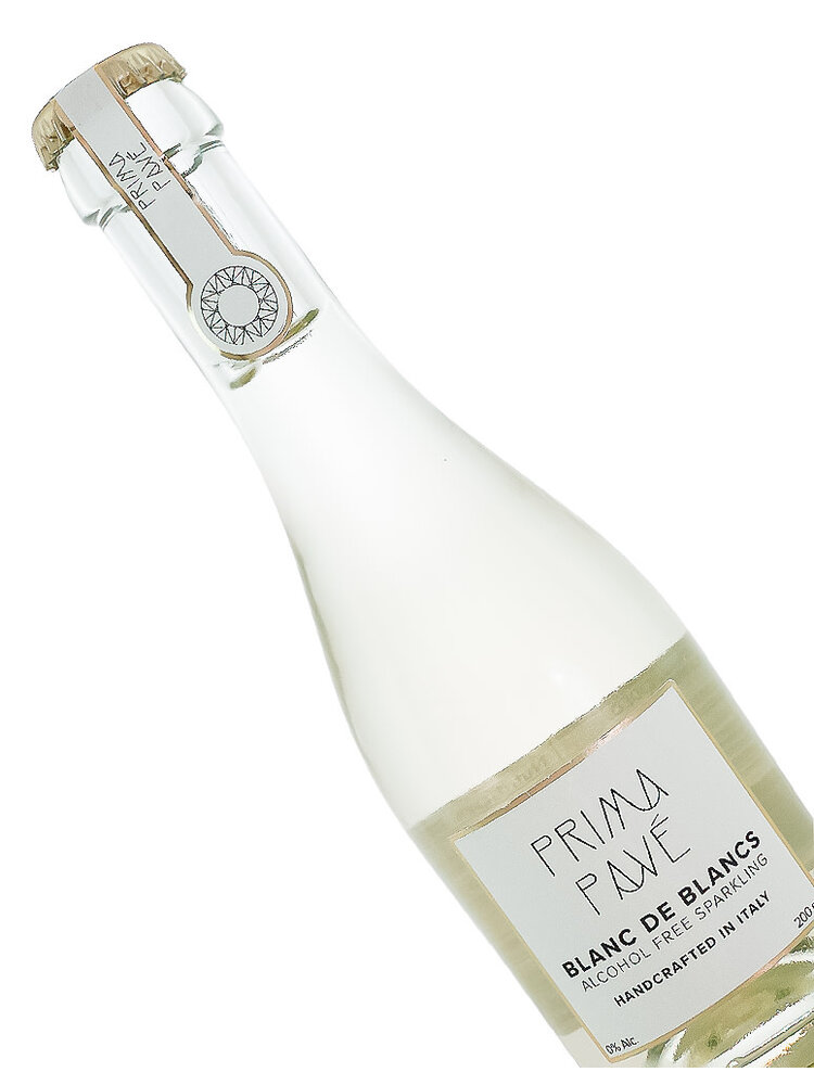 Prima Pave Alcohol Free Sparkling Blanc De Blancs 200ml, Italy