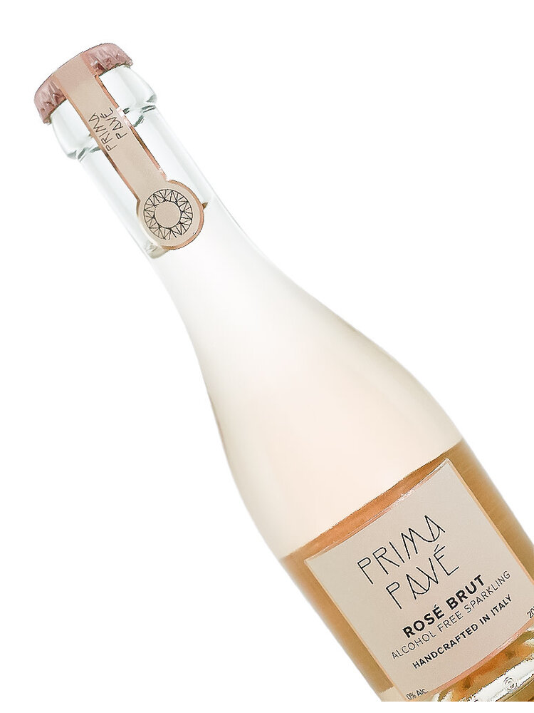 Prima Pave Alcohol Free Sparkling Brut Rose 200ml, Italy