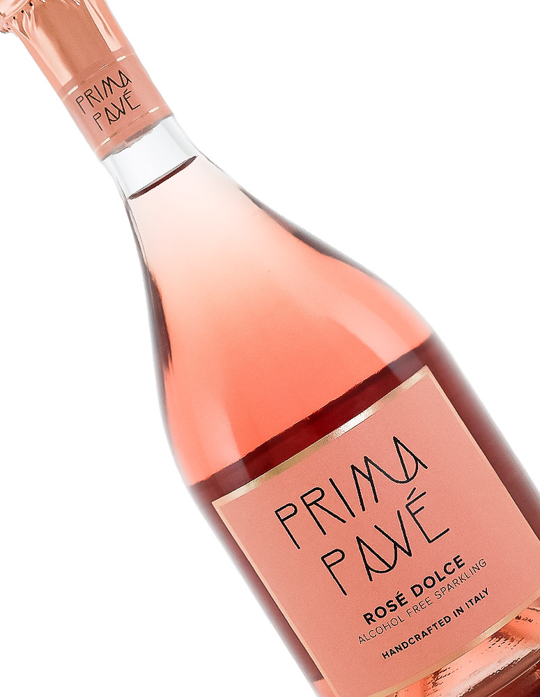Prima Pave Alcohol Free Sparkling Rose Dolce, Italy The Wine Country