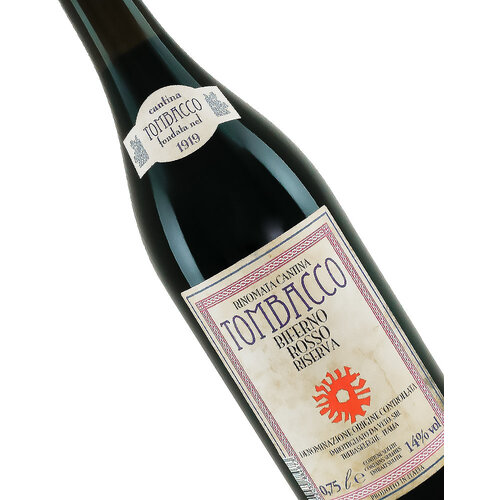 Tombacco 2017 Biferno Rosso Riserva, Molise Italy Tombacco 2017 Biferno Rosso Riserva, Molise Italy