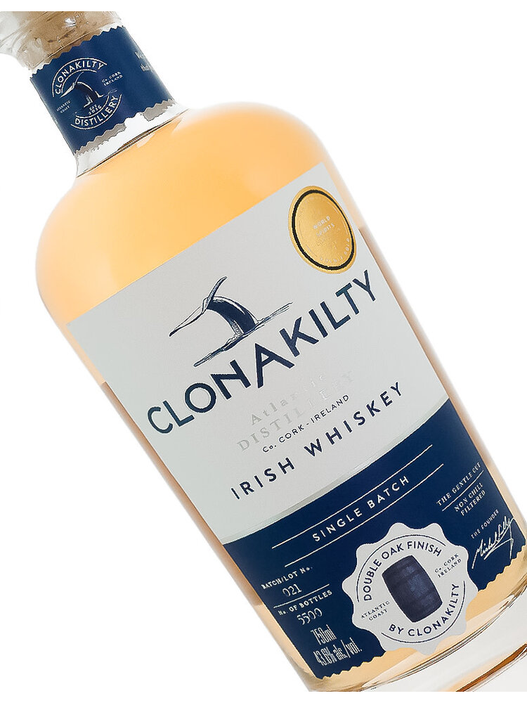 Clonakilty Atlantic Distillery Single Batch Double Oak Finish Irish Whiskey