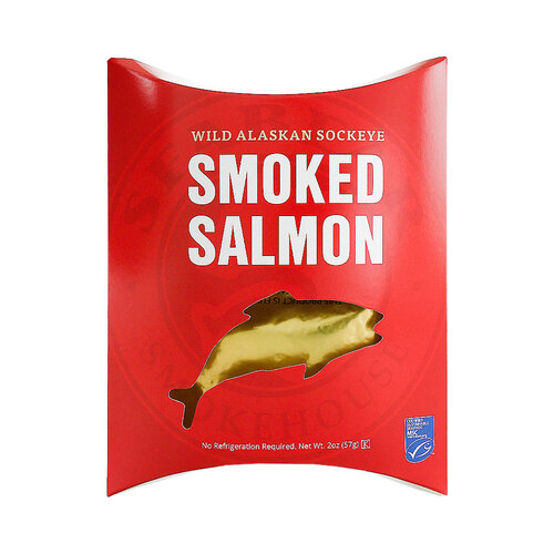 SeaBear Smokehouse Wild Alaskan Sockeye Smoked Salmon 2oz