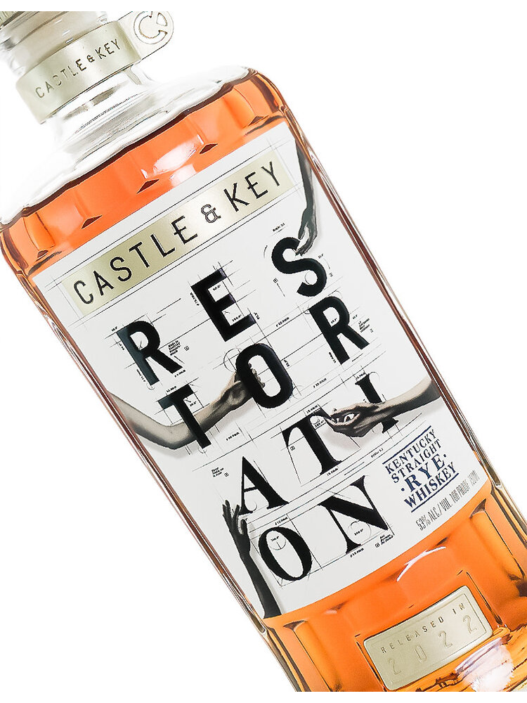 Castle & Key "Restoration" Kentucky Straight Rye Whiskey