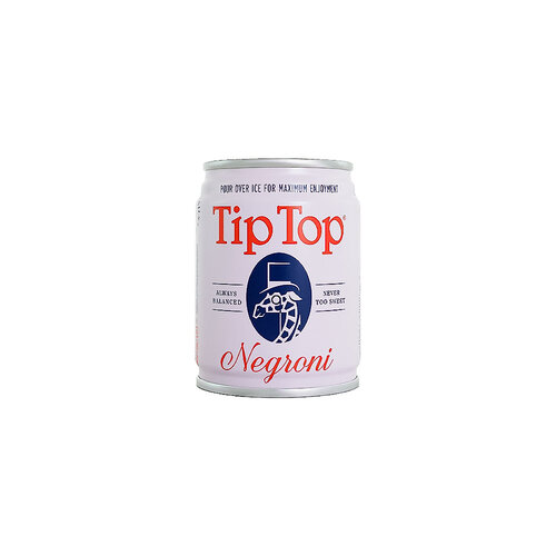 Tip Top "Negroni" Cocktail In A Can 100ml, Temperance, Michigan