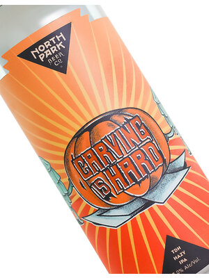 North Park Beer Co "Carving Is Hard" TDH Hazy IPA 16oz can - San Diego, CA