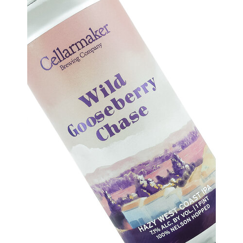 Cellarmaker Brewing "Wild Gooseberry Chase" Hazy West Coast IPA 16oz Can - Oakland, CA
