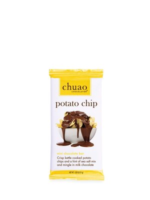 Chuao Mini Potato Chip Chocolate Bar .39oz, Carlsbad, California