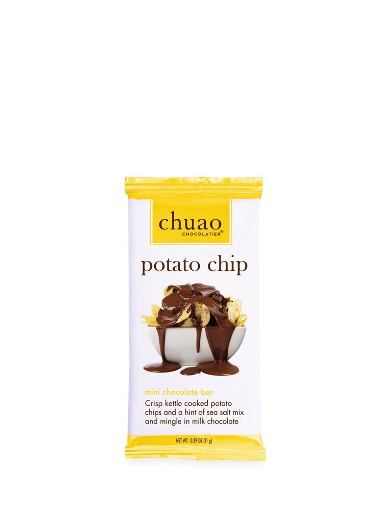 Chuao Mini Potato Chip Chocolate Bar .39oz, Carlsbad, California