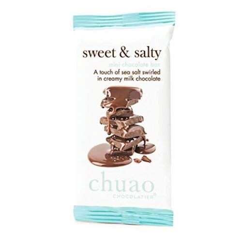 Chuao Mini Sweet & Salty Chocolate Bar .39oz, Carlsbad, California