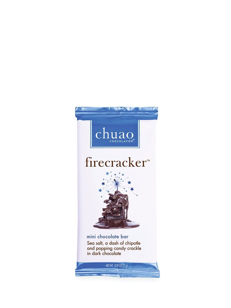 Chuao Mini Firecracker Chocolate Bar .39oz, Carlsbad, California