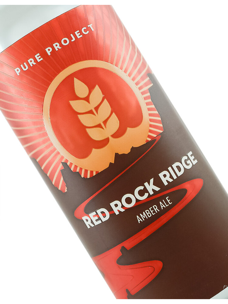 Pure Project "Red Rock Ridge" Amber Ale 16oz can - Vista, CA